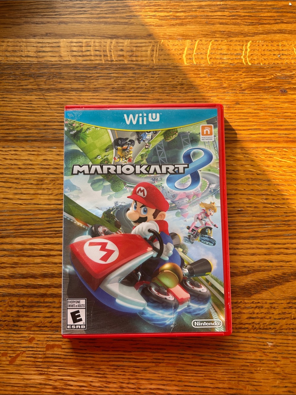 Nintendo Mario Kart 8 - Red Case with Colorful Cover Art